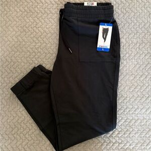 32° Woman’s Black Drawstring Jogger Pants - L